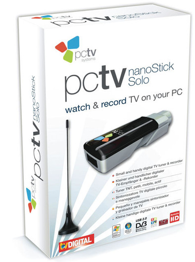 Hauppauge PCTV Nanostick 73e Solo DVB-T Tuner is nooit meer leverbaar