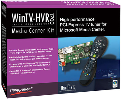 Hauppauge WinTV HVR-1700 MC Kit DVB-T TV-Tuner is nooit meer leverbaar