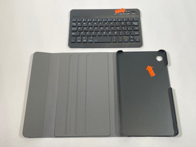 Just in Case Samsung Galaxy Tab A9 Keyboard Cover QWERTY Black is no longer available