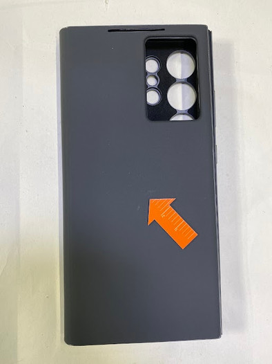 Samsung Galaxy S24 Ultra Smart View Book Case Zwart is nooit meer leverbaar