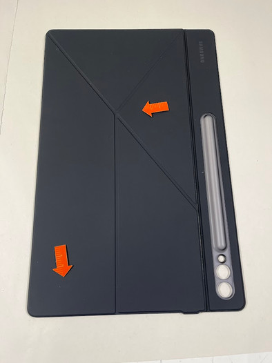 Samsung Galaxy Tab S10 Ultra / Tab S9 Ultra Book Case Zwart is nooit meer leverbaar