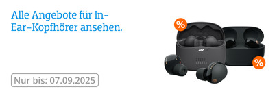 Back to school in-ear-kopfhoerer