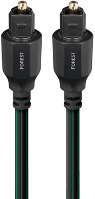 AudioQuest Forest OptiLink – Cavo Audio Ottico In Fibra Di Vetro, 8 Metri, Basso Jitter