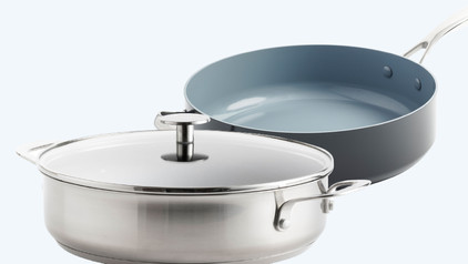 High-sided skillets