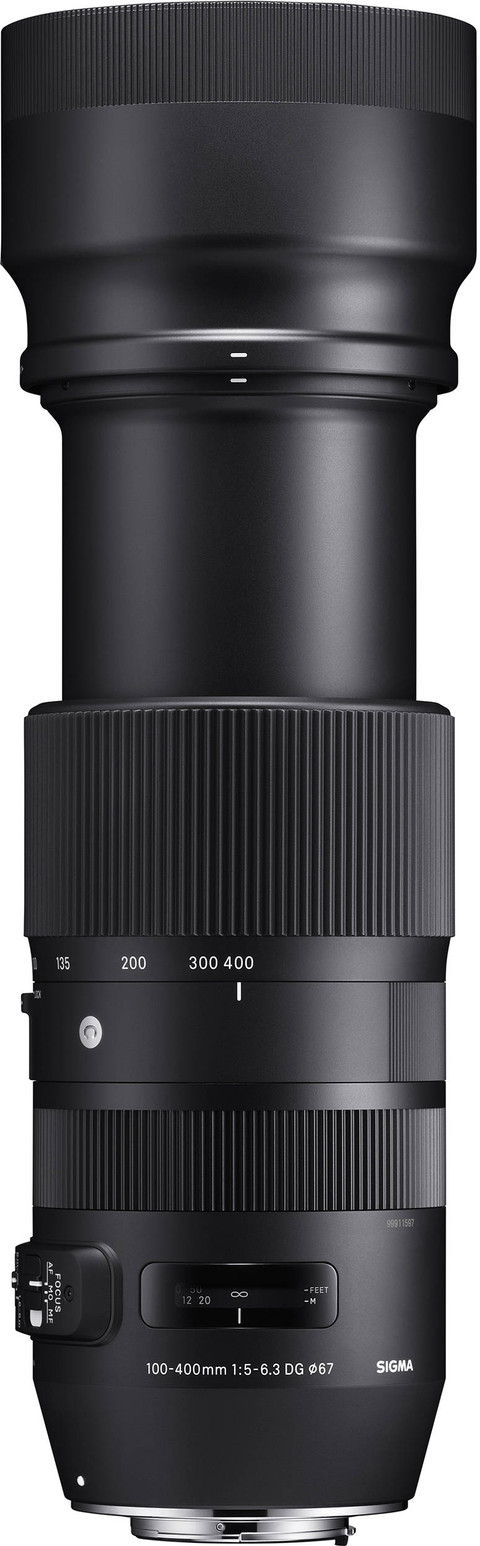 Sigma 100-400mm f/5-6.3 DG OS HSM C Nikon front