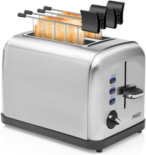 Princess Toaster Inox 2 produit à l'usage