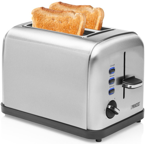 Princess Toaster Inox 2 produit à l'usage