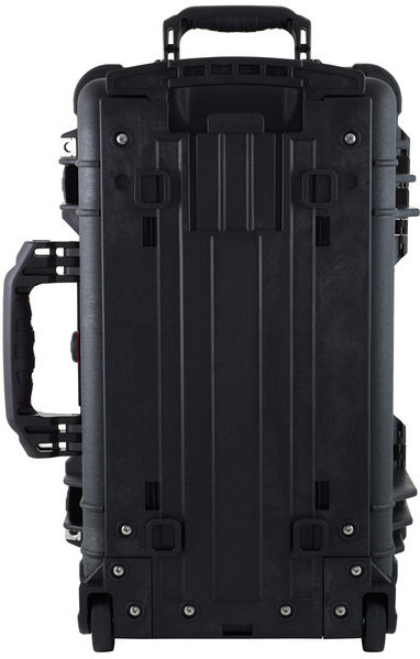 Peli 1514 Protector Case Black Trolley with Dividers back