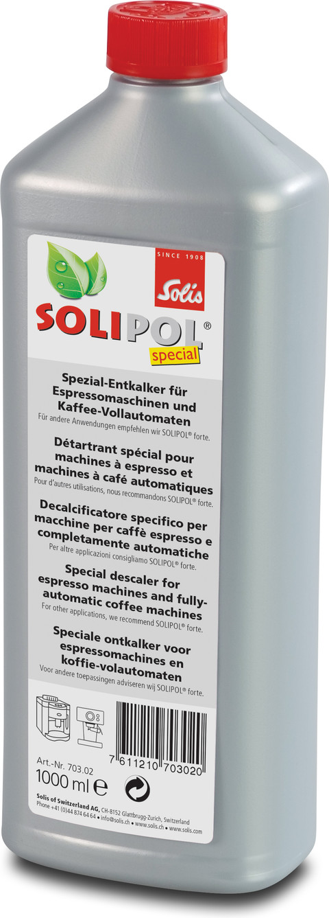 Solis Solipol Special Espresso Descaler 1L back