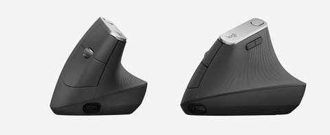 Logitech MX Vertical Ergonomic Mouse right side