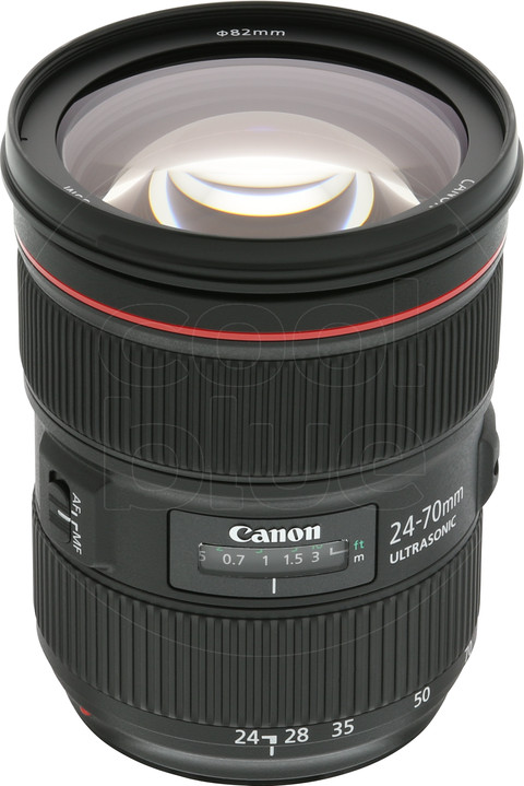 Canon EF 24-70mm f/2.8L II USM oberseite