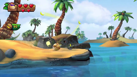 Donkey Kong Country Tropical Freeze Nintendo Switch product in gebruik