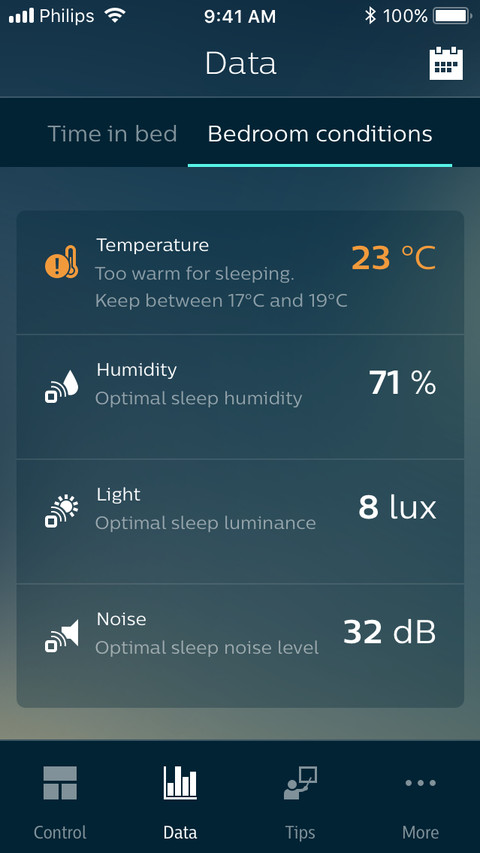 Philips Connected Somneo Sleep & Wake-up Light HF3672/01 visuel fournisseur