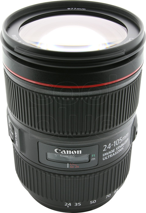 Canon EF 24-105mm f/4L IS II USM top