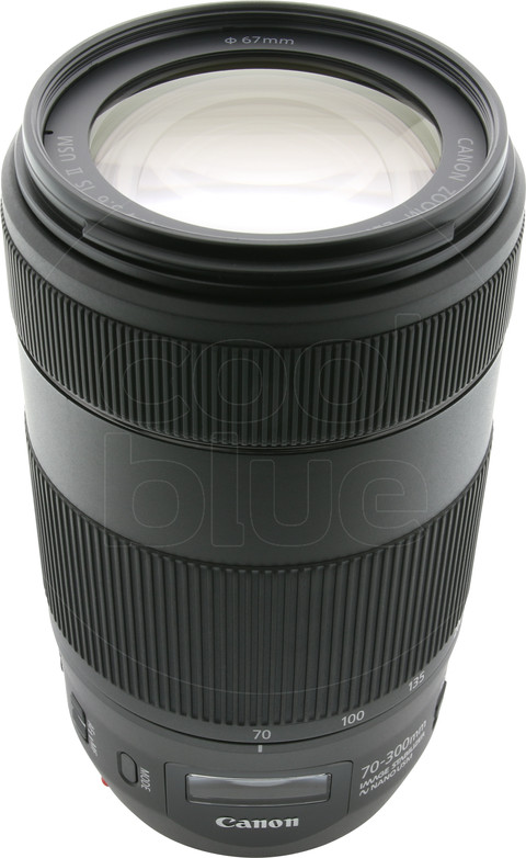 Canon EF 70-300mm f/4-5.6 IS II USM top