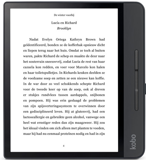 Refurbished Kobo Forma 8GB zwart voorkant