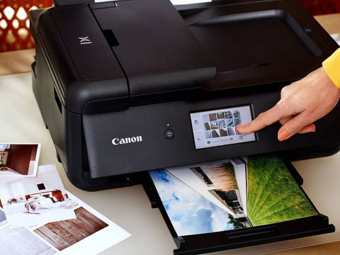 Canon PIXMA TS9550a product in gebruik