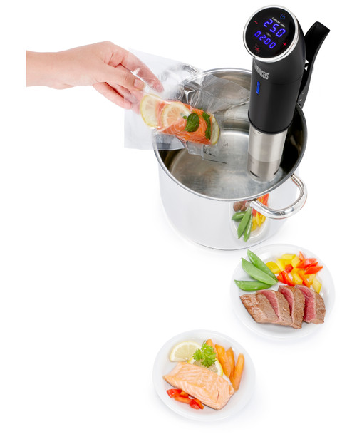 Princess 267003 Sous Vide Stick product in gebruik