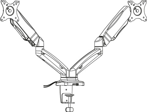 ACT AC8312 Monitorarm null