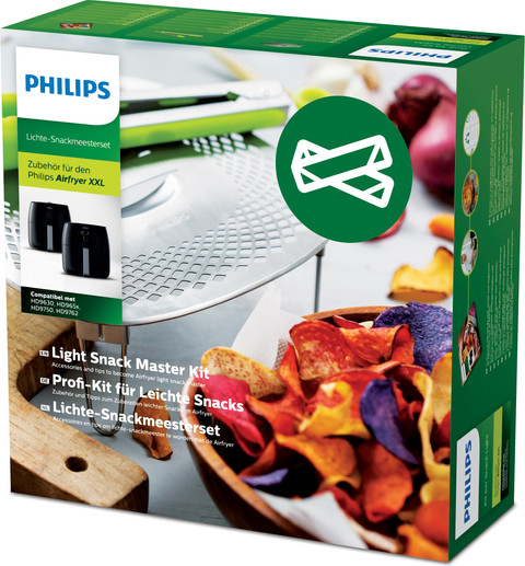 Philips Airfryer HD9954/01 Snackkit verpackung