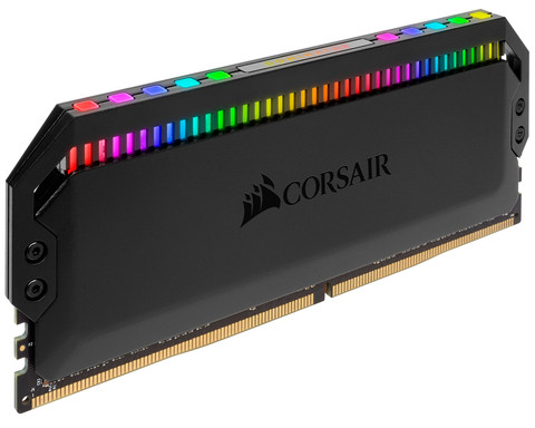 Corsair Dominator Platinum RGB 32 GB DDR4 DIMM 3200 MHz (2x16GB) left side