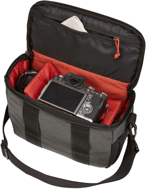 Case Logic Era DSLR Shoulder bag Gray inside