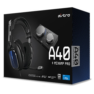 Astro A40 TR Casque Gamer + MixAmp Pro TR PS5, PS4 - Noir null