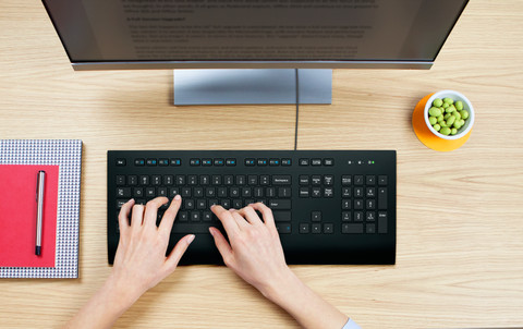 Logitech K280e Toetsenbord Azerty null