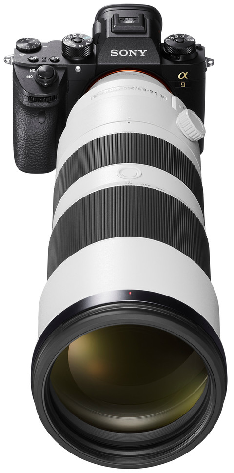 Sony FE 200-600mm f/5.6-6.3 G OSS product in gebruik