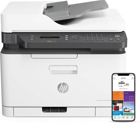 HP Color Laser MFP 179fwg product in use