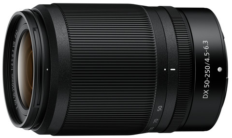 Nikon Z50 + 16-50mm f/3.5-6.3 VR + 50-250mm f/4.5-6.3 VR voorkant