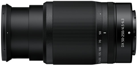 Nikon Z50 + 16-50mm f/3.5-6.3 VR + 50-250mm f/4.5-6.3 VR voorkant