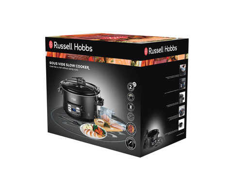 Russell Hobbs Sous Vide Slowcooker 6,5 Liter verpackung