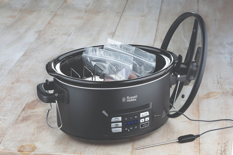 Russell Hobbs Sous Vide Slowcooker 6,5 Liter produkt in gebrauch