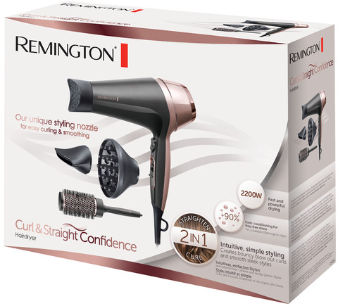 Remington D5706 Curl & Straight Confidence packaging