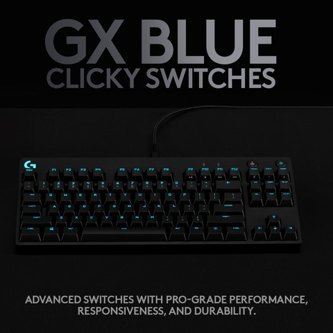 Logitech G PRO GX Blue Clavier Gamer Mécanique AZERTY produit à l'usage