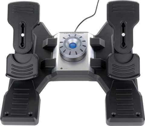 Saitek Pro Flight Rudder Pedals PC front