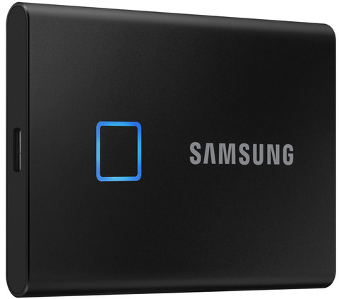 Samsung T7 Touch Portable SSD 1TB Zwart Main Image