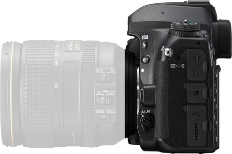 Nikon D780 Body left side