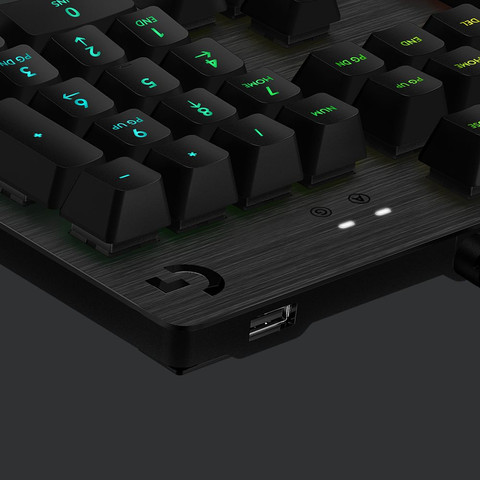 Logitech G512 Carbon Lightsync RGB Mechanisch Gaming Toetsenbord Azerty detail