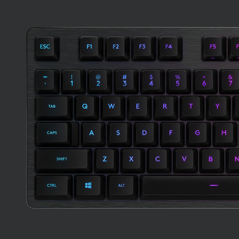 Logitech G512 Carbon Lightsync RGB Mechanical Gaming Keyboard AZERTY detail