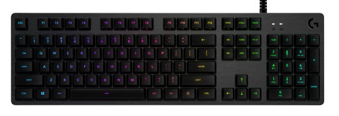 Logitech G512 Carbone Clavier Gamer Mécanique Lightsync RGB AZERTY Main Image