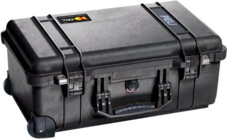 Peli 1514 Protector Case Black Trolley with Dividers Main Image