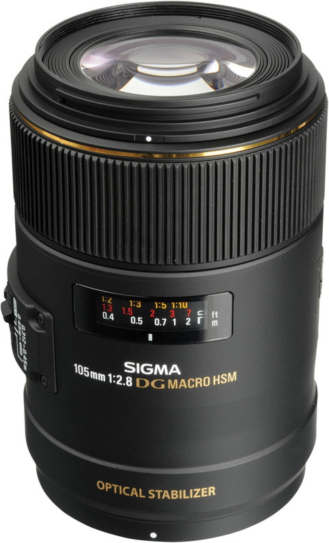 Sigma F 105 mm f/2.8 EX DG Macro OS HSM Nikon null