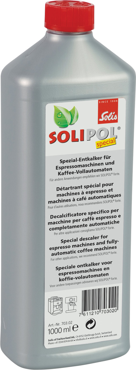 Solis Solipol Special Espresso Descaler 1L Main Image