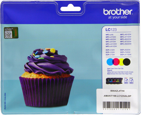 Brother LC-123 Cartridges Combo Pack Main Image