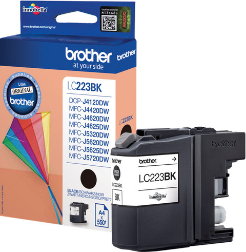 Brother LC-223 Cartridge Black front