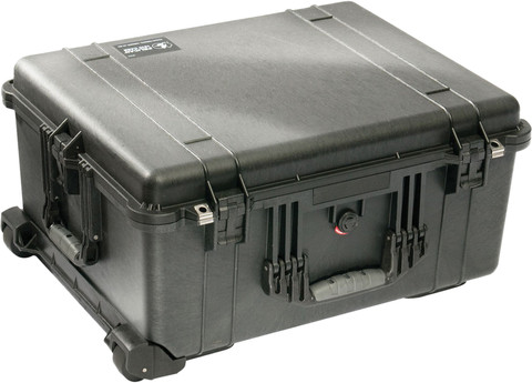 Peli 1610 Protector Case Black Trolley with Foam Insert Main Image