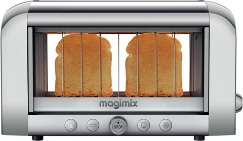 Magimix Le Vision Toaster Mat Chroom Main Image