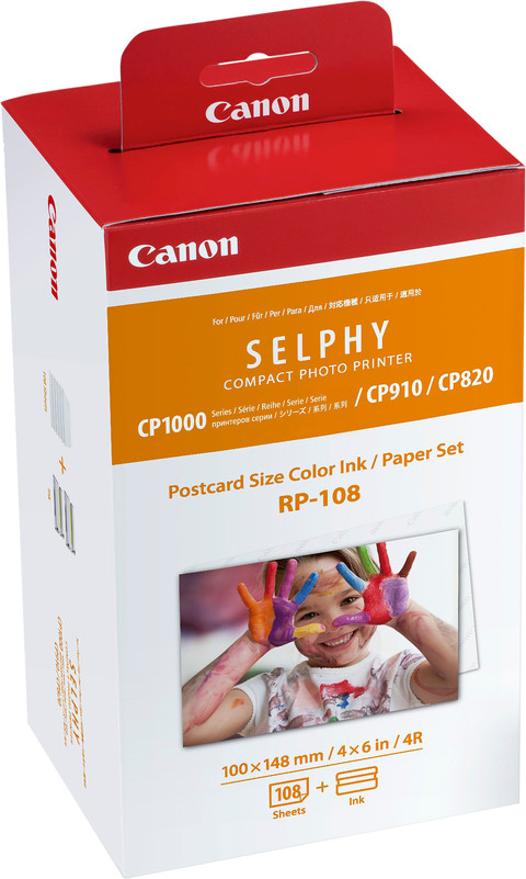 Canon RP-108 Ink Cassette / Paper Set 108 sheets Main Image